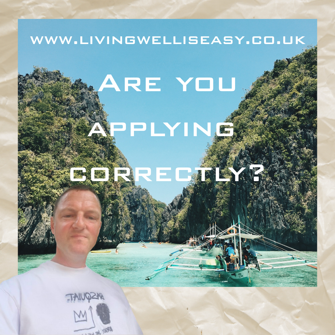 Issue 2: Are You Applying Or Relying?